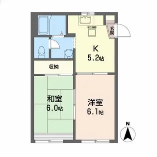 セフィラST【1階】の間取り