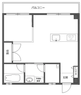 タカダハイツ【2階】の間取り
