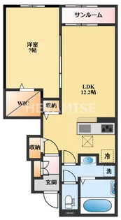 ドルチェこば【1階】の間取り