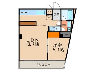 PRIOR LIBERTA【3階】の間取り