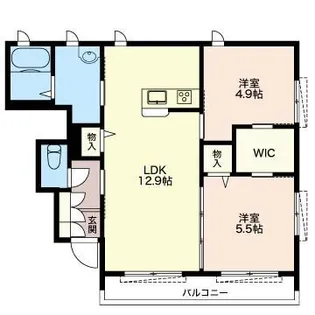 LUMIRICHEII【1階】の間取り