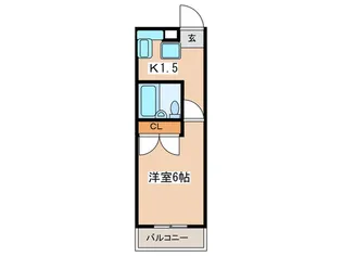 井上ビル【2階】の間取り