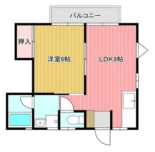 ハイムTZ【2階】の間取り