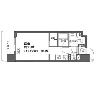 カスタリア大森【12階】の間取り