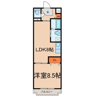 カルネドールIII【1階】の間取り