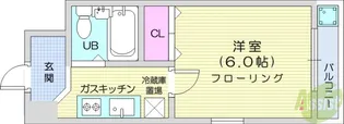 ユンクハイム【2階】の間取り
