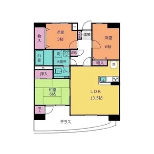 ビューフォート【2階】の間取り