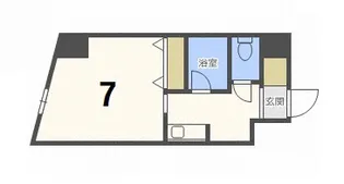 メゾン・ド・シャンブル【8階】の間取り