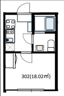 Casa 四葉 A【3階】の間取り