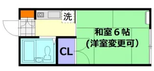 グリーンハウス翠【2階】の間取り