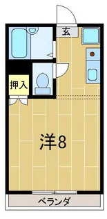 チェリーヒルズ宮崎【1階】の間取り