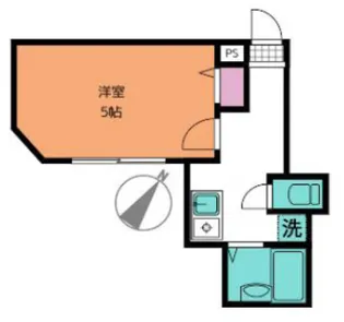メルディア八王子北野町【1階】の間取り