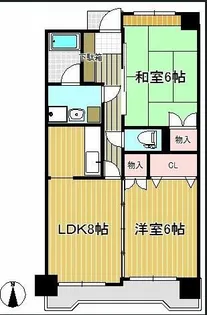 長町南424ビル【4階】の間取り