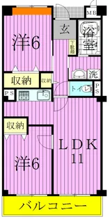 アビタシオン1【1階】の間取り