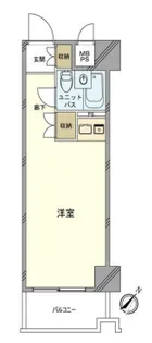 ライオンズマンション千駄ヶ谷第2【2階】の間取り