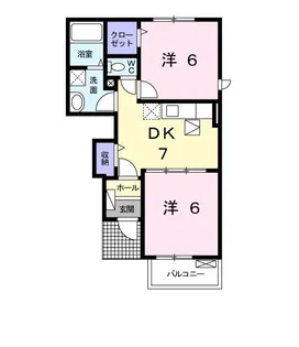 アミーチ V【1階】の間取り