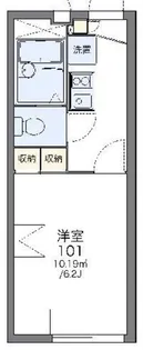 レオパレスコスモII【2階】の間取り