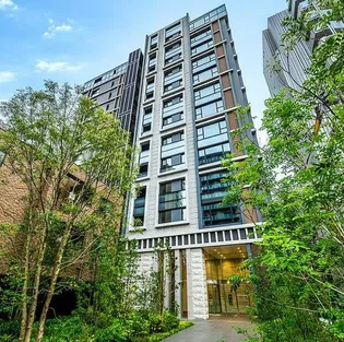 パークスフィア牛込神楽坂【13階】の外観