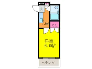 ホワイトピア【4階】の間取り