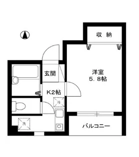 レグルス押上【2階】の間取り