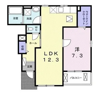 アーバンコート 慶【1階】の間取り