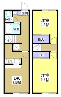 グランコートの間取り