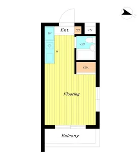 スカイコート高円寺第3【4階】の間取り