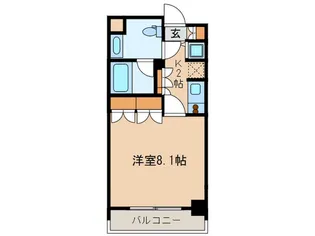 オーキッドレジデンス神楽坂【2階】の間取り