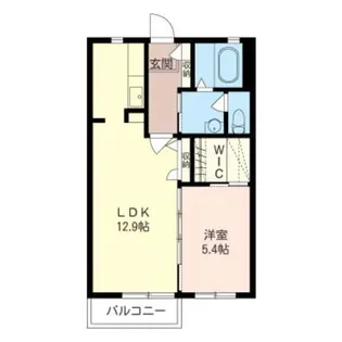 ビューグリーン【2階】の間取り