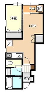 ソーヴィニヨン・ブランIII【1階】の間取り