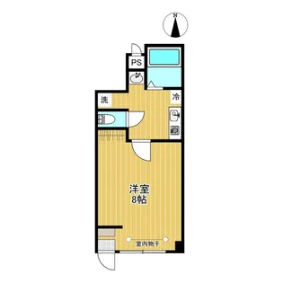 ジュネスアベニールE【1階】の間取り