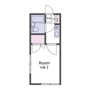 カシェート【1階】の間取り