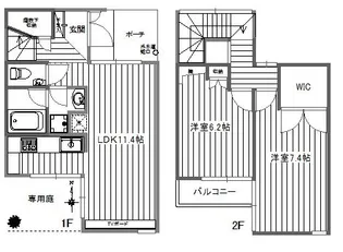 グリーンテラス鵠沼の間取り