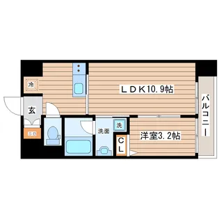 バリューエクセ【3階】の間取り