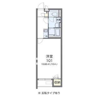 クレイノルミエールIII【1階】の間取り