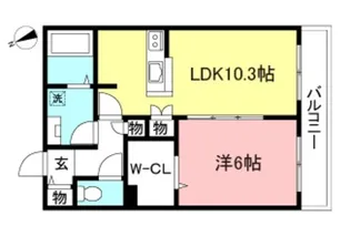 RIO【3階】の間取り