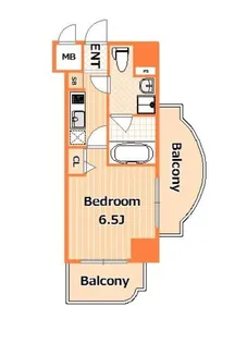 グリフィン横浜・東白楽弐番館【4階】の間取り