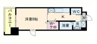 グランフォーレ桜坂ステーションプラザ【6階】の間取り