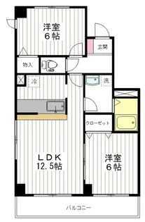 桜参番館【3階】の間取り