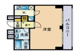 アクシーズグランデ三ノ輪【4階】の間取り