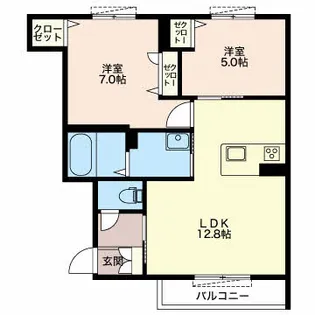 Relafort【1階】の間取り