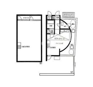 レイクサイド石神井【1階】の間取り