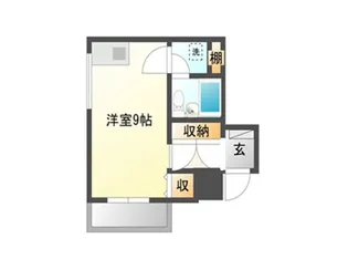 ブロードビーン国場【3階】の間取り