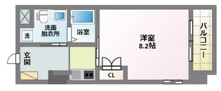 ORANGE T・SIDE【2階】の間取り