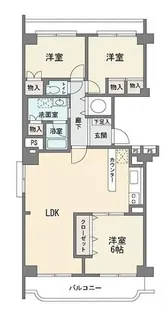 メゾン宮前平【1階】の間取り