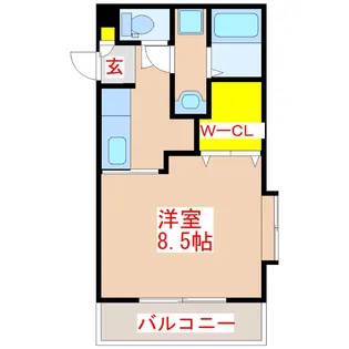 All Blue【1階】の間取り