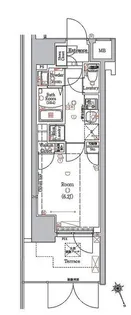 RELUXIA横濱南【1階】の間取り