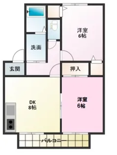 サンパティークI【1階】の間取り