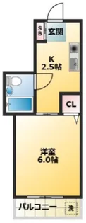 エスフラット1【2階】の間取り