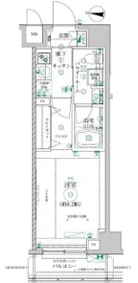 レアライズ清澄白河【1階】の間取り